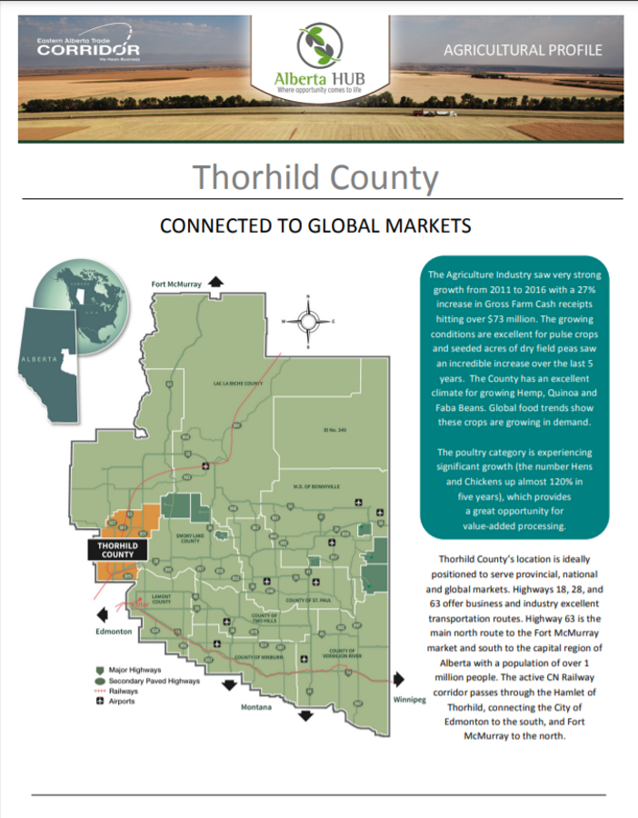 Thorhild County Ag Profile